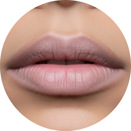 Dull or Pale Lips
